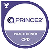 PRINCE2 Practitioner CPD Logo Badge - Purple Griffon Training Provider