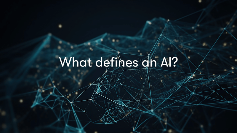 What defines an AI?